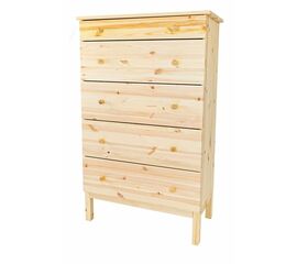 Комод Т5 (5 ящиков/не окрашенный) | Интернет магазин мебели и декора LifeDekor