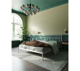 Кровать "Франческа" без изножья (180х200/ноги металл/цвет Белый) | Интернет магазин мебели и декора LifeDekor