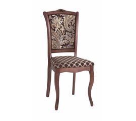 Стул Константа (тон 317 + патина черная/ткань Афитап коричневый/компаньон) | Интернет магазин мебели и декора LifeDekor