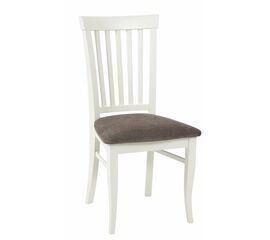 Стул полумягкий Лотос (Слоновая кость/ткань Опера какао) | Интернет магазин мебели и декора LifeDekor