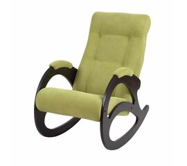 Кресло-качалка Орион 4 (Венге/Verona Apple Green) | Интернет магазин мебели и декора LifeDekor