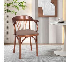 Стул Венский мягкий (средний тон, ткань RS 08) | Интернет магазин мебели и декора LifeDekor