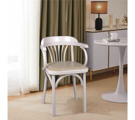 Стул Венский мягкий (слоновая кость, экокожа бежевая) | Интернет магазин мебели и декора LifeDekor