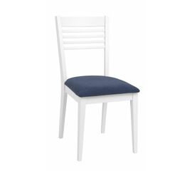 Стул "Эстель" (белый/ткань Классик Блю) | Интернет магазин мебели и декора LifeDekor