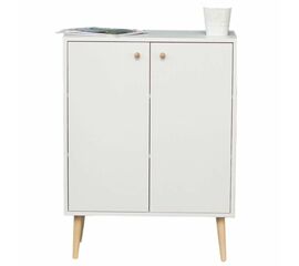 Комод Komo-3 (700х330х930 мм, ЛДСП Белый 16мм, ножки береза) | Интернет магазин мебели и декора LifeDekor