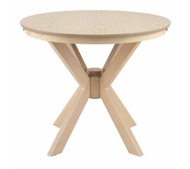 Стол Милан 900 раздвижной (беленый дуб) | Интернет магазин мебели и декора LifeDekor