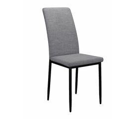 Стул DikLine 272 SB6 св. серый, ножки черные | Интернет магазин мебели и декора LifeDekor