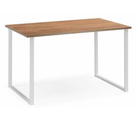 Стол деревянный Лиман 140 x 80 дуб крафт золотой / белый матовый | Интернет магазин мебели и декора LifeDekor