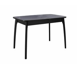 Стол DikLine MK15 Керамика Серый мрамор/подстолье черное/опоры черные | Интернет магазин мебели и декора LifeDekor