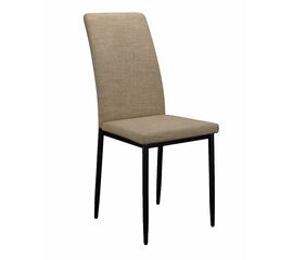 Стул DikLine 272 SB4 бежевый, ножки черные | Интернет магазин мебели и декора LifeDekor