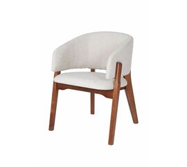 Кресло Милана (средний тон / ткань Т2 - ваниль) | Интернет магазин мебели и декора LifeDekor