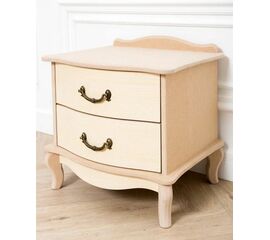 Тумбочка прикроватная "Джульетта" 2 ящ. (без покраски) Вис | Интернет магазин мебели и декора LifeDekor