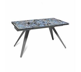 Стол раскладной Asti (140+40+40), керамика глянцевая Lemurian Blue | Интернет магазин мебели и декора LifeDekor