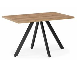 Стол деревянный Keon T32 116(155,5)х77 раздвижной дуб табачный / черный | Интернет магазин мебели и декора LifeDekor