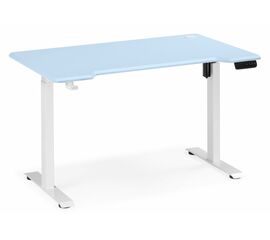 Компьютерный стол Маркос 120х75 голубой / белый | Интернет магазин мебели и декора LifeDekor
