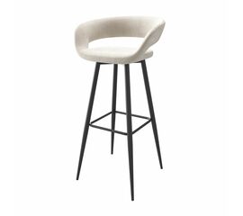 Стул барный Барни Р 900, Черный/CREAM LUX b03 | Интернет магазин мебели и декора LifeDekor
