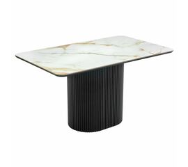 Стол Festa 140x85x77см, керамогранит Calacatte gold | Интернет магазин мебели и декора LifeDekor