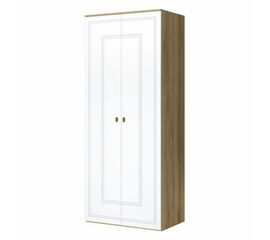 Шкаф Вега Сапфир 2дв, белый глянец | Интернет магазин мебели и декора LifeDekor