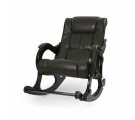 Кресло-качалка Сенатор 77 (Венге / Vegas Lite Black) | Интернет магазин мебели и декора LifeDekor