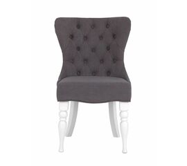 Кресло Вальс (эмаль белая / G21 - серый) | Интернет магазин мебели и декора LifeDekor