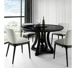 Стол Aspen 130, круглый, керамика глянцевая | Интернет магазин мебели и декора LifeDekor