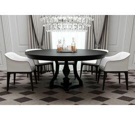 Стол Aspen 180, круглый, шпон | Интернет магазин мебели и декора LifeDekor