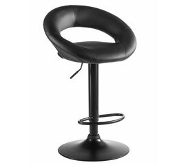 Стул барный DOBRIN MIRA BLACK, чёрный, Вариант: чёрный | Интернет магазин мебели и декора LifeDekor