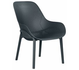 Кресло DOBRIN LONZO, антрацит (GR-12) с УФ-защитой, Вариант: антрацит (GR-12) с УФ-защитой | Интернет магазин мебели и декора LifeDekor