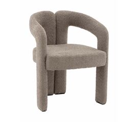 Стул Болинджер букле светло-коричневый | Интернет магазин мебели и декора LifeDekor