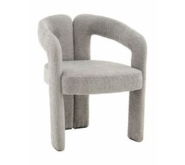 Стул Болинджер букле светло-серый | Интернет магазин мебели и декора LifeDekor