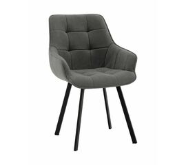 Стул Амальри велюр светло-серый | Интернет магазин мебели и декора LifeDekor