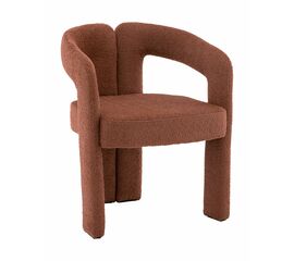 Стул Болинджер букле терракотовый | Интернет магазин мебели и декора LifeDekor