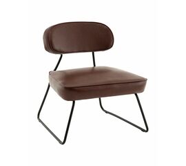 Кресло Kate new ткань экокожа бордово-коричневый | Интернет магазин мебели и декора LifeDekor