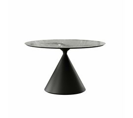 Стол круглый AXIS 120, керамика глянцевая, белая | Интернет магазин мебели и декора LifeDekor