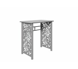 Туалетный столик Пармин серый шагрень | Интернет магазин мебели и декора LifeDekor