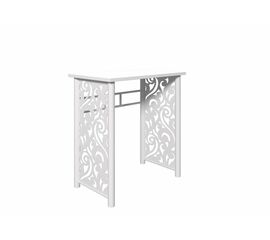 Туалетный столик Пармин белый шагрень | Интернет магазин мебели и декора LifeDekor