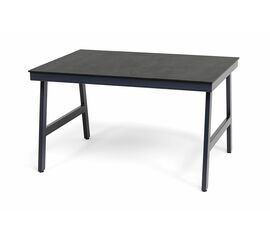 "Рио" стол из HPL 130х90см, цвет столешницы "серый гранит" | Интернет магазин мебели и декора LifeDekor