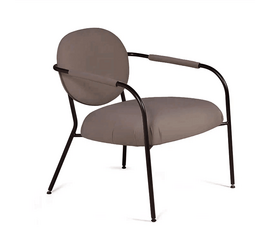 Лаунж кресло EGO, велюр коричневый | Интернет магазин мебели и декора LifeDekor