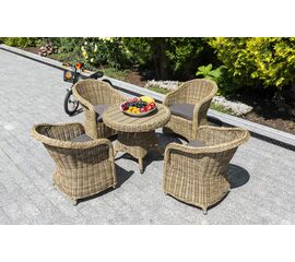 "Тильда" обеденная группа детская плетеная | Интернет магазин мебели и декора LifeDekor