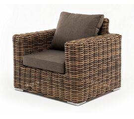 "Палермо" кресло из искусственного ротанга, цвет соломенный | Интернет магазин мебели и декора LifeDekor