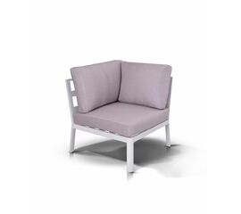 "Париж" модуль диванный алюминиевый угловой | Интернет магазин мебели и декора LifeDekor