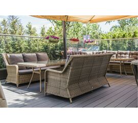 "Кортадо" обеденная группа из искусственного ротанга | Интернет магазин мебели и декора LifeDekor