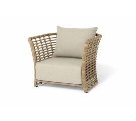 "Валенсия" кресло из искусственного ротанга, цвет соломенный | Интернет магазин мебели и декора LifeDekor
