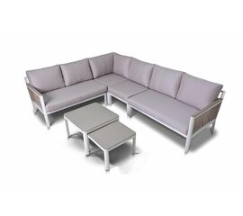 "Париж" угловой модульный диван, каркас из алюминия | Интернет магазин мебели и декора LifeDekor