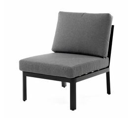 "Париж" модуль диванный алюминиевый центральный, цвет серый | Интернет магазин мебели и декора LifeDekor