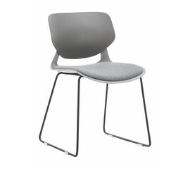 Стул пластиковый ESKIN серый | Интернет магазин мебели и декора LifeDekor