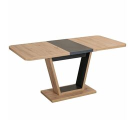 Стол VEKTOR M дуб вотан, каркас графит | Интернет магазин мебели и декора LifeDekor
