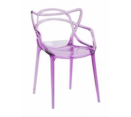 Стул пластиковый MASTERS LUX сиреневый | Интернет магазин мебели и декора LifeDekor