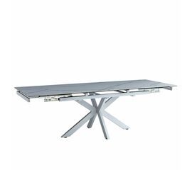 Стол керамический VENECJA Lisa white 160-240*90, каркас белый | Интернет магазин мебели и декора LifeDekor