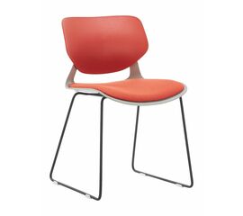 Стул пластиковый ESKIN оранжевый | Интернет магазин мебели и декора LifeDekor